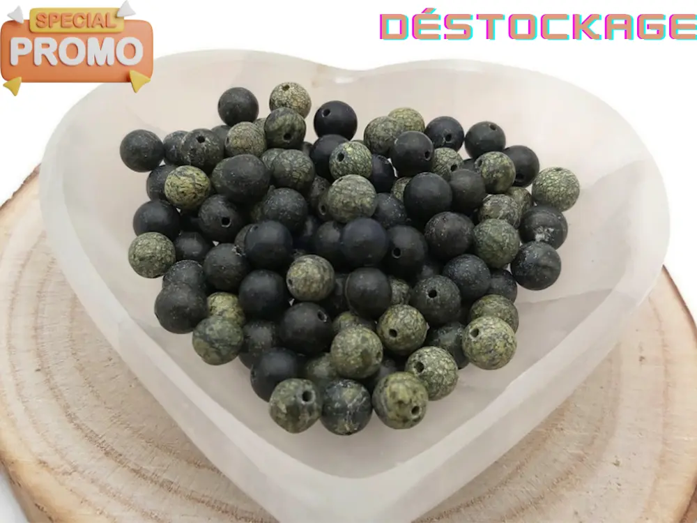 Serpentine - 8 mm - 20/40 Perles Les Précieuses Perles