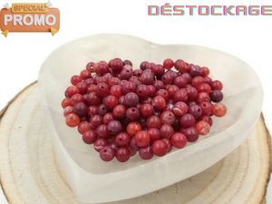 Agate rouge - 6 mm - 60 Perles