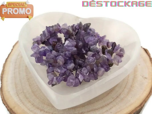 Améthyste - Puces percées Les Précieuses Perles