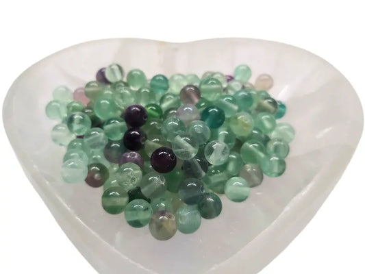 Fluorite - 6 mm - 30/60 Perles Les Précieuses Perles