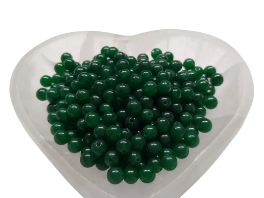 Jade de Malaisie vert - 6 mm - 60 Perles Les Précieuses Perles
