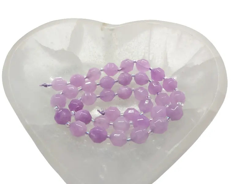 Dolomite violette à facettes - 8 mm - 36 Perles Les Précieuses Perles