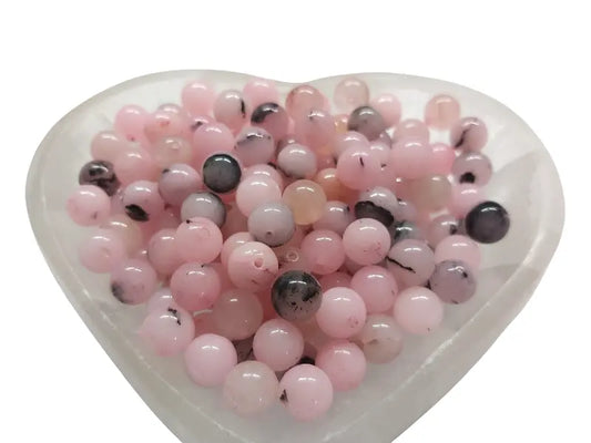 Jaspe rose - 8 mm - 40 Perles Les Précieuses Perles