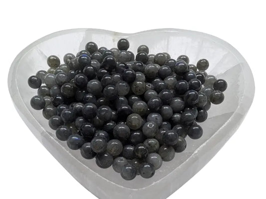 Labradorite noire Grade A - 6 mm -30/60 Perles Les Précieuses Perles