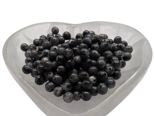 Labradorite - 6 mm - 60 Perles Les Précieuses Perles