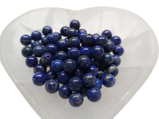Lapis Lazuli - 8 mm - 20/40 Perles Les Précieuses Perles