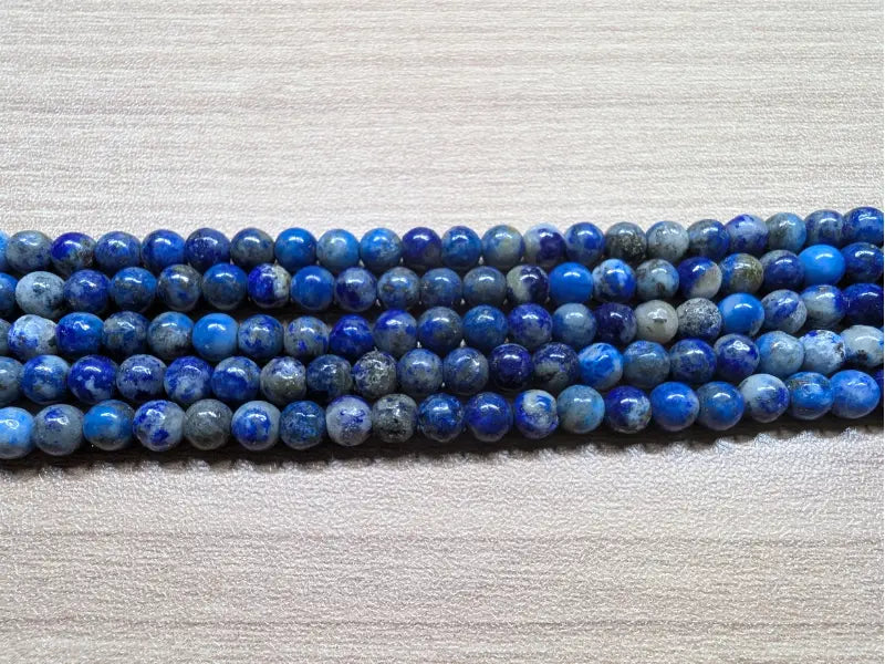 Lapis Lazuli - 4 mm - 80 Perles Les Précieuses Perles