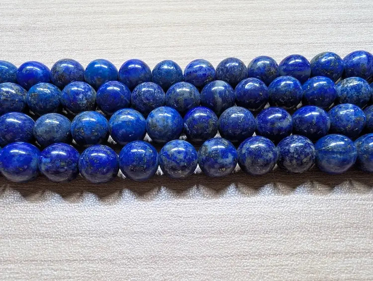 Lapis Lazuli - 8 mm - 20/40 Perles Les Précieuses Perles
