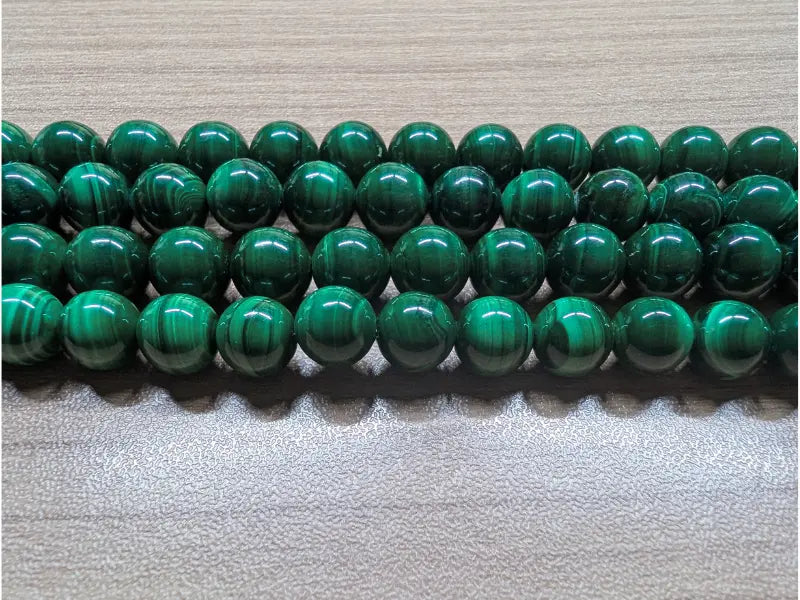 Malachite - 8 mm - 10/20 Perles Les Précieuses Perles