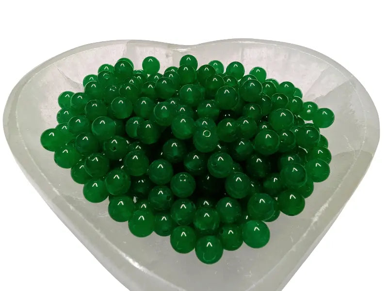 Jade de Malaisie vert - 6 mm - 60 Perles Les Précieuses Perles