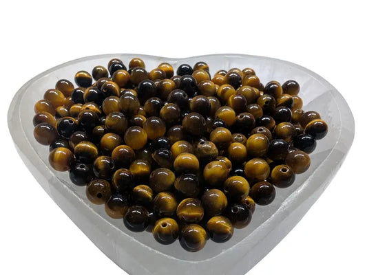 Œil de tigre Grade A+  - 6 mm - 30/60 Perles Les Précieuses Perles