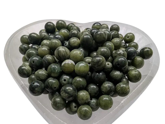 Peridot - 8 mm - 20/40 Perles Les Précieuses Perles