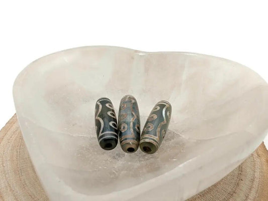 Agate - DZI Tibétaine 13 œil Les Précieuses Perles