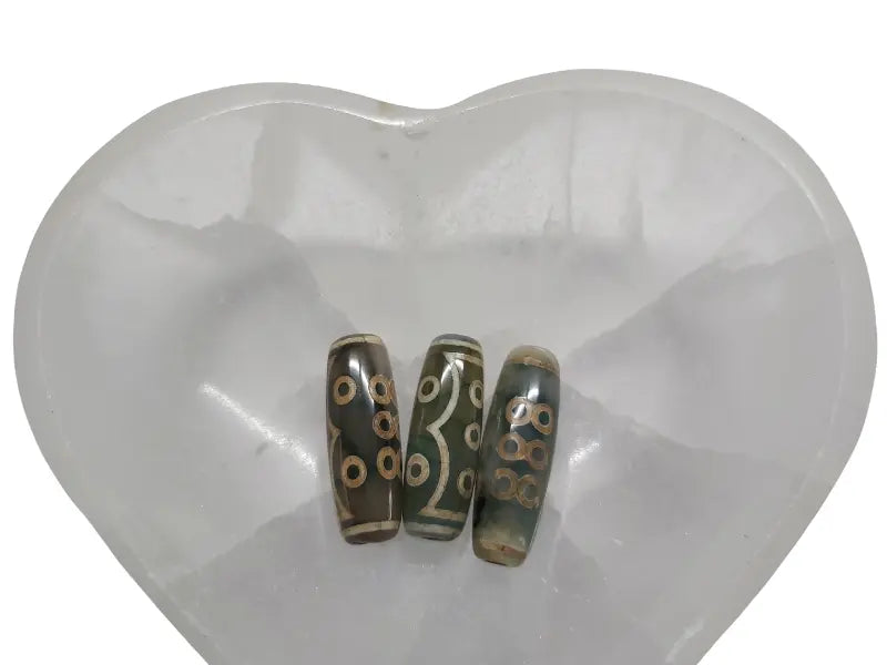 Agate - DZI Tibétaine 13 œil Les Précieuses Perles