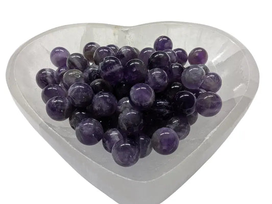 Améthyste rubanée - 10 mm - 20 Perles Les Précieuses Perles