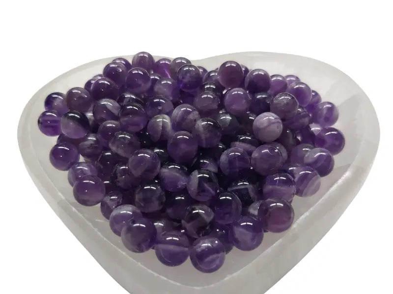 Améthyste - 8 mm - 20/40 Perles Les Précieuses Perles