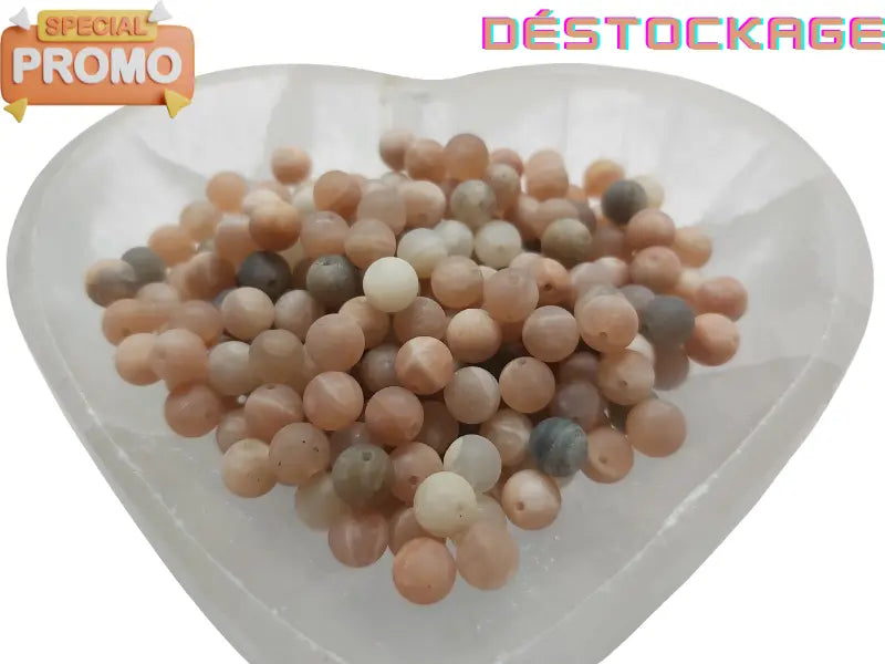 Pierre de Soleil - 6 mm - 30/60 Perles Les Précieuses Perles