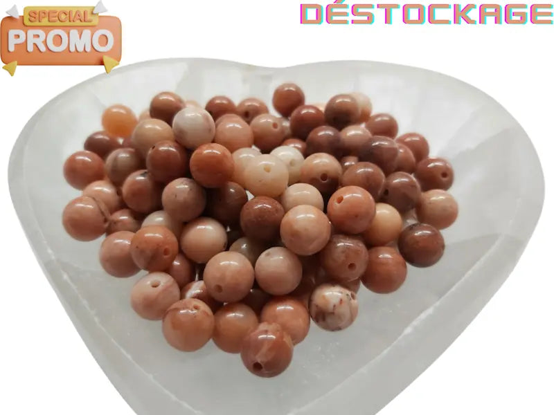 Aventurine ocre - 8 mm - 40 Perles Les Précieuses Perles