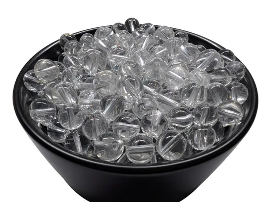 Cristal de Roche - 8 mm - 20/40 Perles Les Précieuses Perles