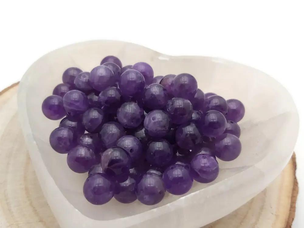 Améthyste - 10 mm - 10/20 Perles Les Précieuses Perles