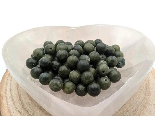 Peridot - 8 mm - 20/40 Perles Les Précieuses Perles