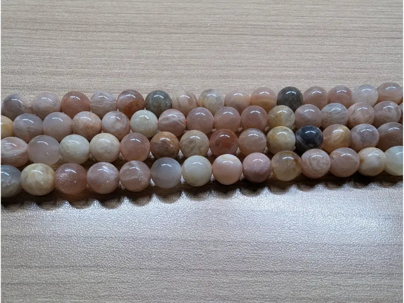Pierre de soleil - 8 mm - 20/40 Perles Les Précieuses Perles