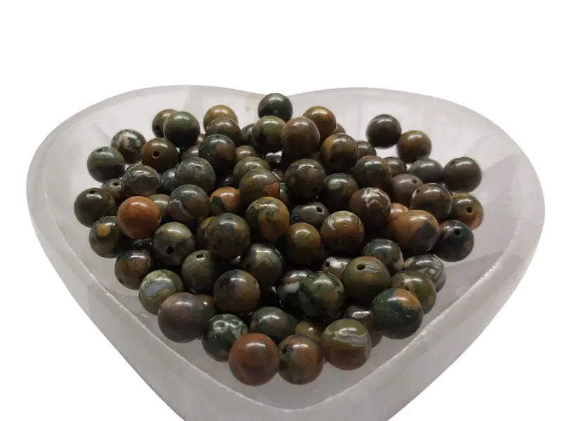 Rhyolite - 8 mm - 20/40 Perles Les Précieuses Perles