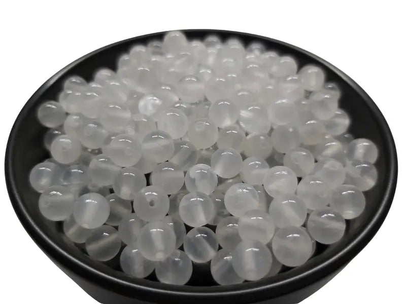 Sélénite - 6 mm - 30/60 Perles Les Précieuses Perles