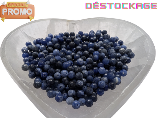 Sodalite - 4 mm - 80 Perles Les Précieuses Perles