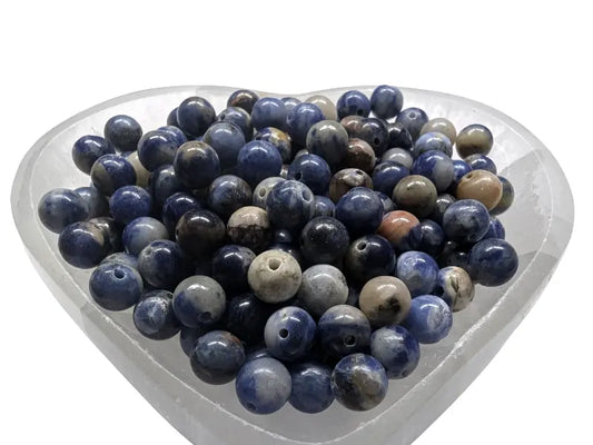 Sodalite - 8 mm - 40 Perles Les Précieuses Perles