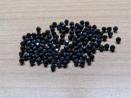 Spinelle noire - 3 mm - 120 Perles Les Précieuses Perles