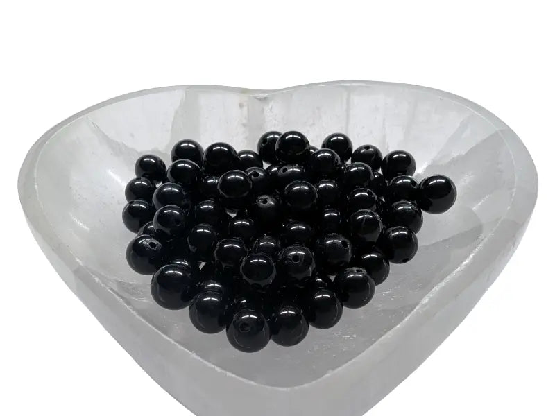 Spinelle noire - 8 mm - 10/20 Perles Les Précieuses Perles