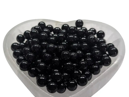 Tourmaline noire - 8 mm - 20/40 Perles Les Précieuses Perles