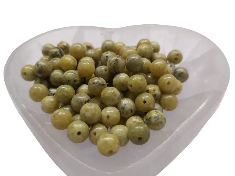 Turquoise jaune - 8 mm - 40 Perles Les Précieuses Perles