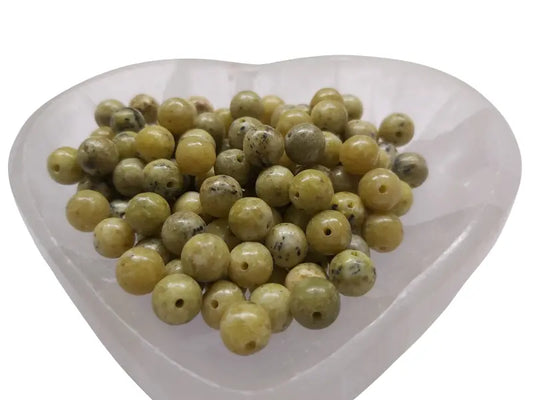 Turquoise jaune - 8 mm - 40 Perles Les Précieuses Perles