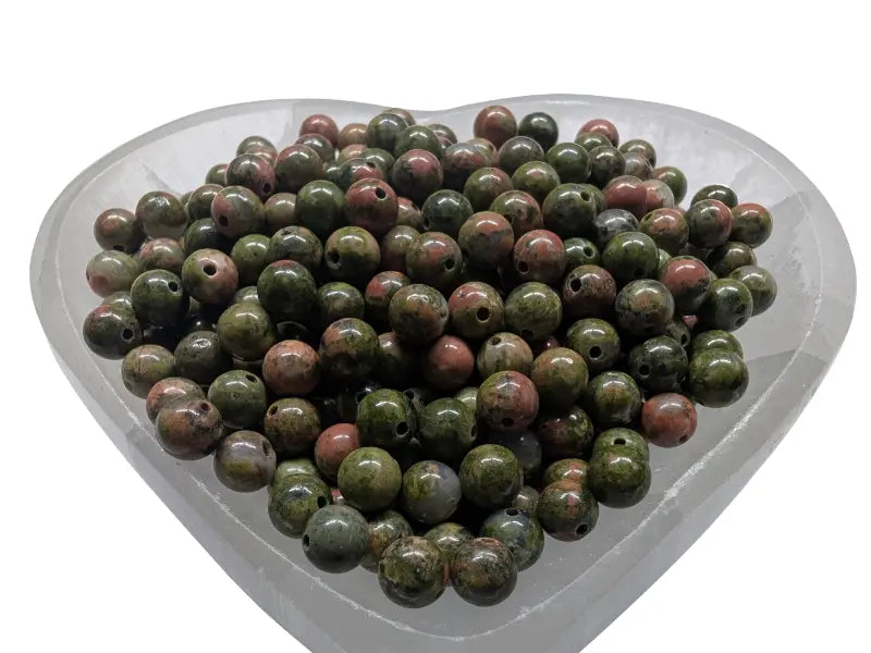 Unakite - 6 mm - 30/60 Perles Les Précieuses Perles
