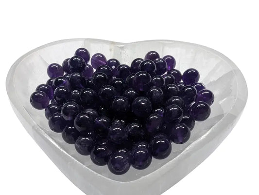 Améthyste Grade A+ - 8 mm - 20 Perles Les Précieuses Perles