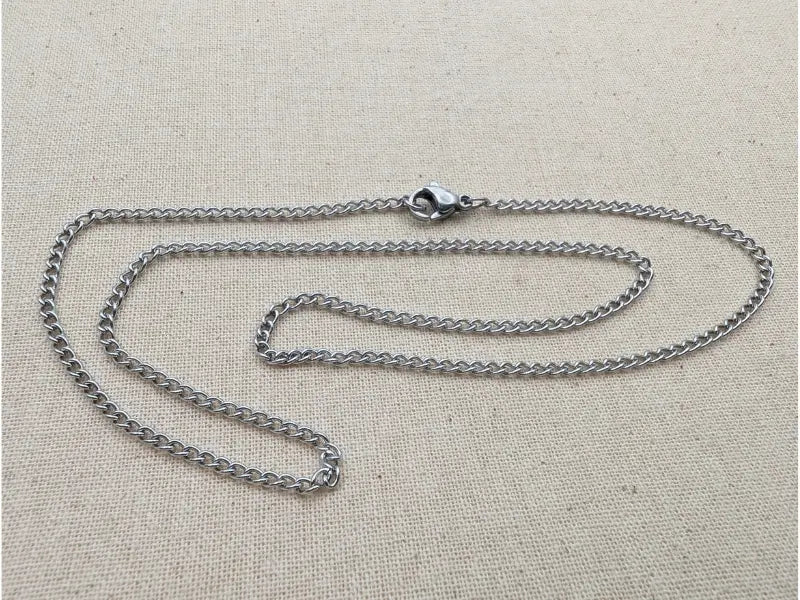 Chaîne collier inox - 45 cm - Lot de 10 Les Précieuses Perles