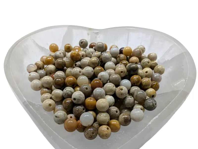 Chrysanthème - 6 mm - 30/60 Perles Les Précieuses Perles