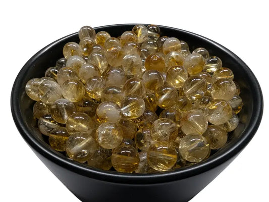 Citrine - 8 mm - 10/20 Perles Les Précieuses Perles