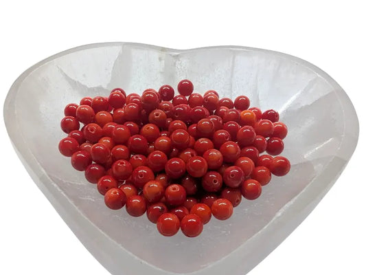 Corail de bambou - 6 mm - 30/60 Perles Les Précieuses Perles