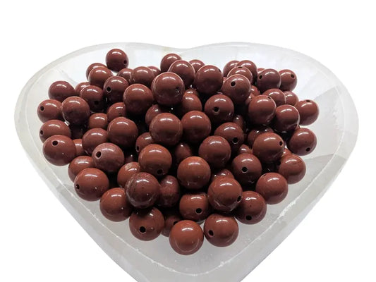 Jaspe Rouge - 8 mm - 20/40 Perles Les Précieuses Perles