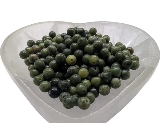 Jade vert - 6 mm - 60 Perles Les Précieuses Perles