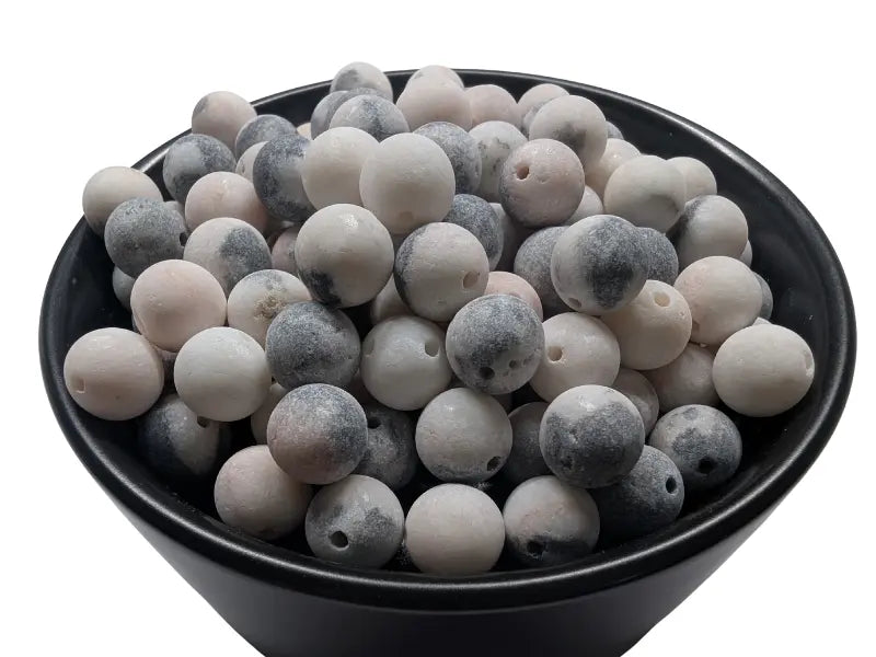 Jaspe zèbre - 8 mm - 40 Perles Les Précieuses Perles