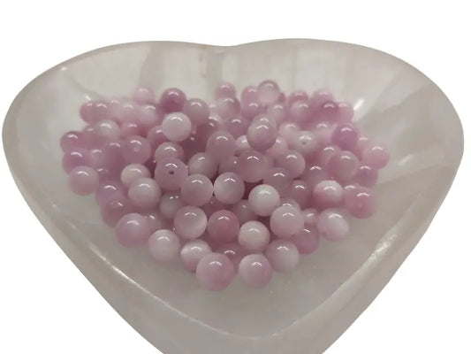 Kunzite -  6 mm - 15/30 Perles Les Précieuses Perles