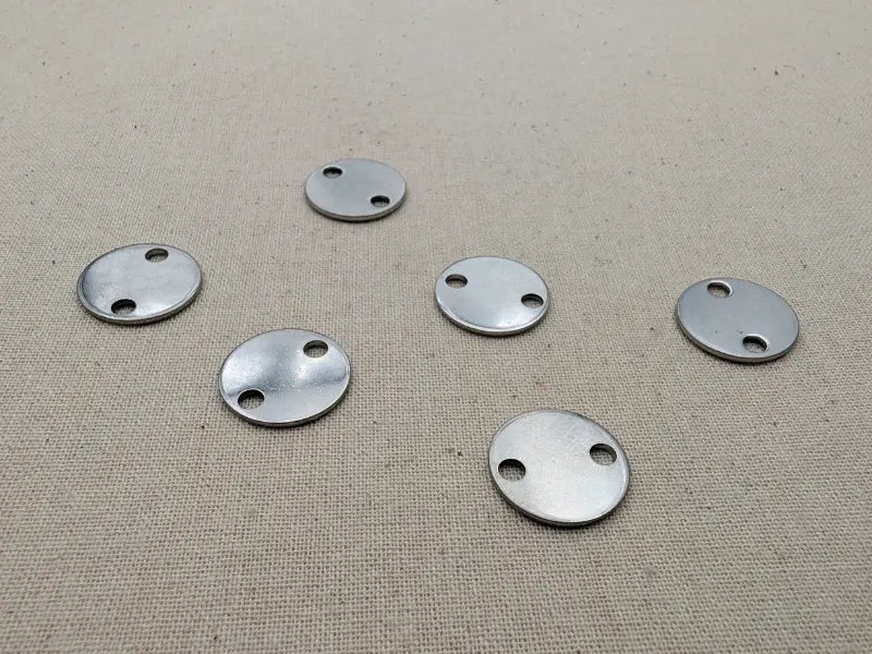 Connecteur rond inox - Lot de 20 Les Précieuses Perles