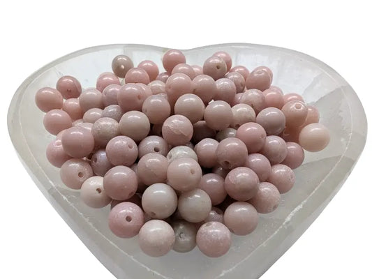 Opale rose - 8 mm - 20/ 40 Perles Les Précieuses Perles