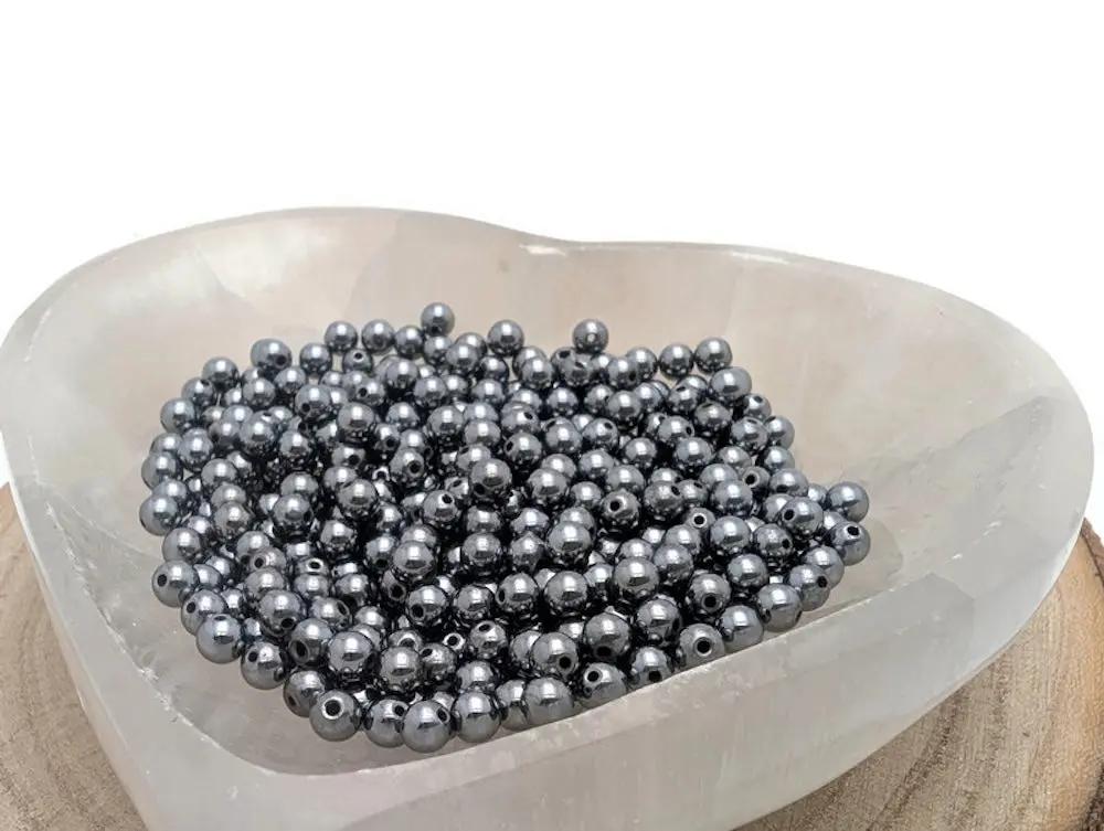 Térahertz  - 4 mm - 80 Perles Les Précieuses Perles