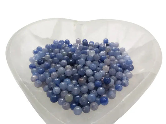 Aventurine bleue - 4 mm - 80 Perles Les Précieuses Perles