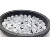 Cristal de Roche craquelé  - 10 mm - 10/20 Perles